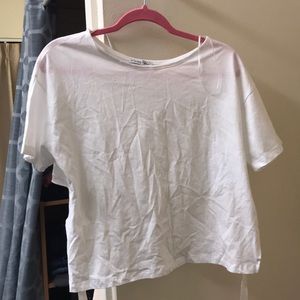 Zara top that is cropped in the back